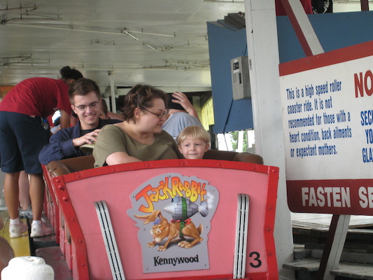 Xine and Tim on the Jack Rabbit (06-14-2007 14:39)