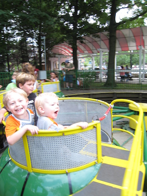 Tim and Cole on the turtles (06-14-2007 15:43)