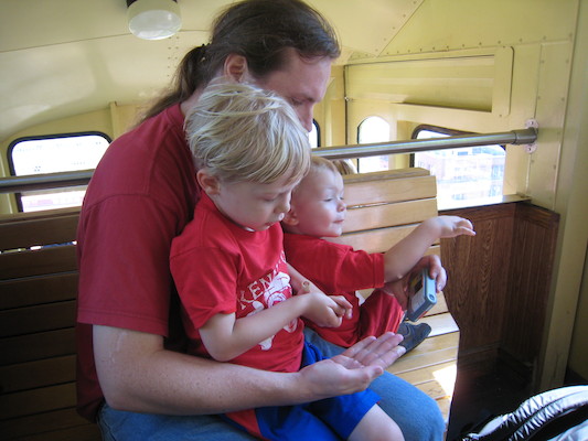 Ben, Tim and Cole on the incline (06-15-2007 11:22)