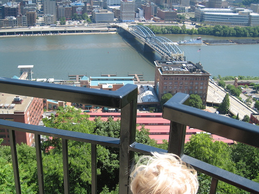 View down the incline (06-15-2007 11:30)