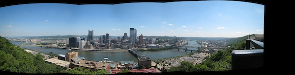 Pittsburgh panorama (10-17-2007 20:20)