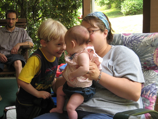 Mike, Tim, Abigail and Christine (06-17-2007 16:38)