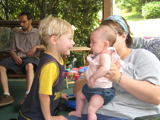 Mike, Tim, Abigail and Christine (06-17-2007 16:38)