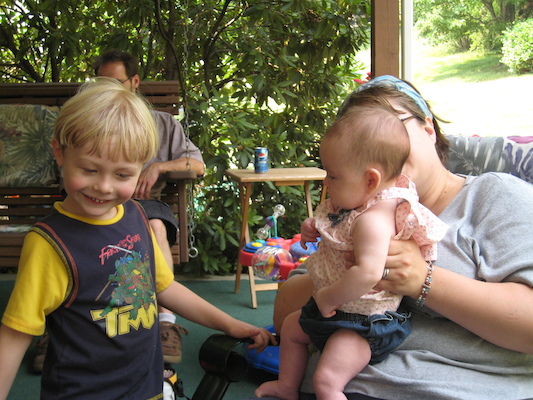 Mike, Tim, Abigail and Christine (06-17-2007 16:38)