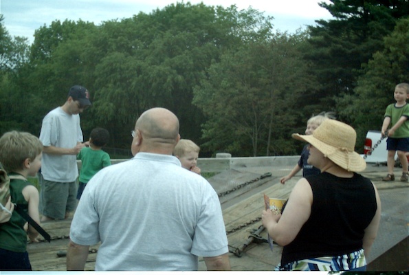 Poppy, Mommy and Tim