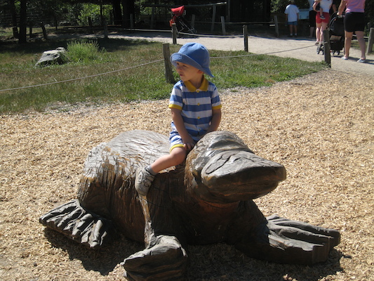 Cole riding the platypus (08-28-2007 12:24)