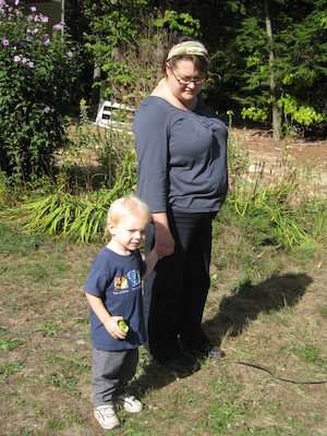 Cole and Mommy (09-30-2007 15:34)