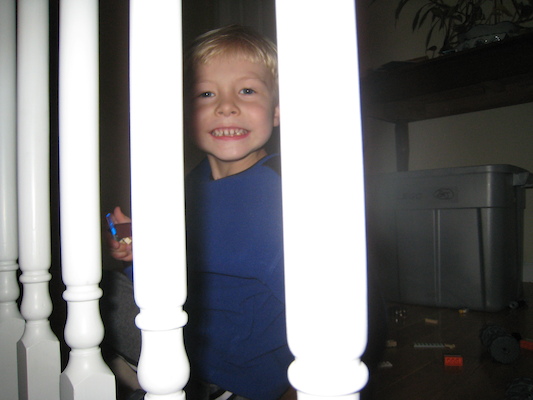 Tim playing lego (10-13-2007 19:00)