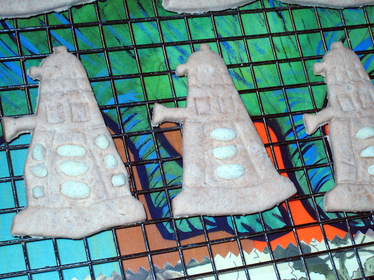 Dalek cookies (11-17-2007 19:15)