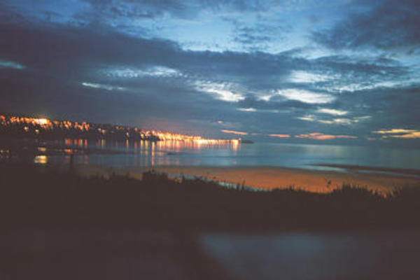 Sunset over St. Ives