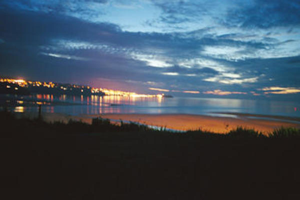 Sunset over St. Ives