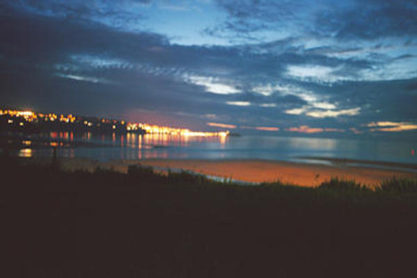 Sunset over St. Ives