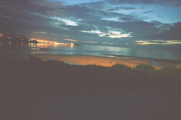 Sunset over St. Ives