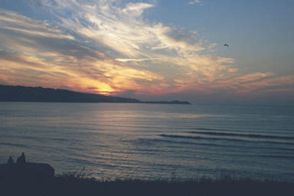 Sunset over St. Ives