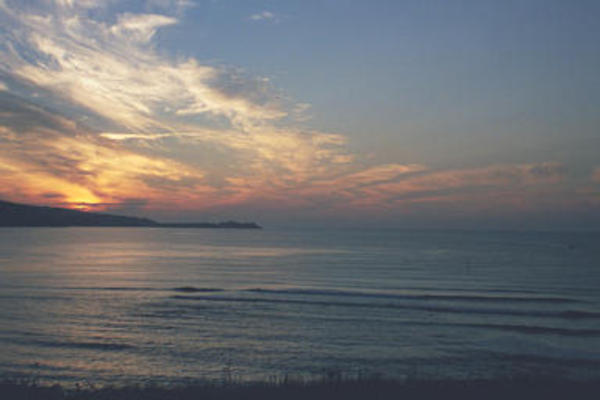 Sunset over St. Ives