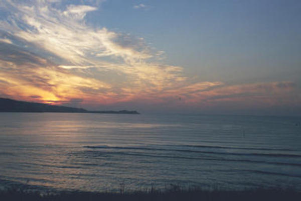 Sunset over St. Ives