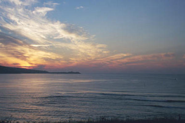 Sunset over St. Ives