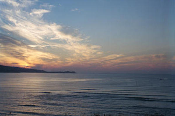 Sunset over St. Ives