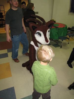 Tim talking to Rudolph (12-09-2007 09:09)