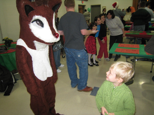 Tim talking to Rudolph (12-09-2007 09:10)