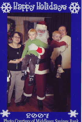 Xine, Tim, Santa, Cole and Ben (01-28-2008 20:39)