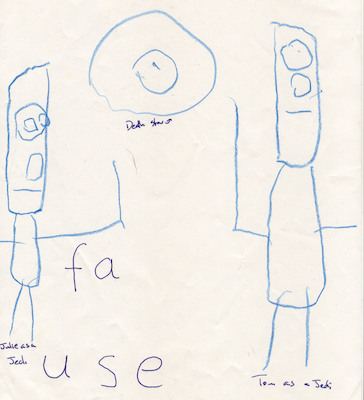 Tim's Star Wars card for Tom (01-28-2008 20:38)