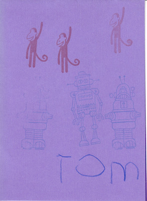 Tim's Star Wars card for Tom (01-28-2008 20:45)