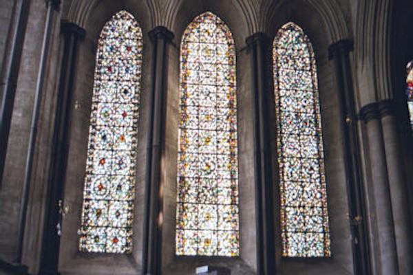 Salisbury cathedral stained glass
