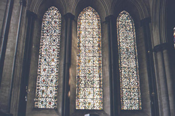 Salisbury cathedral stained glass