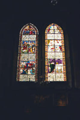 Salisbury cathedral stained glass