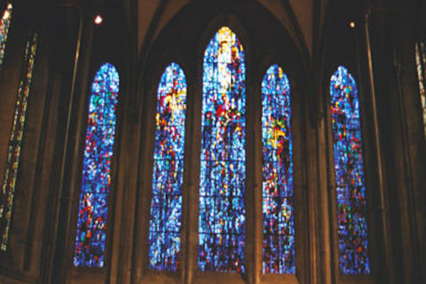 Salisbury cathedral stained glass