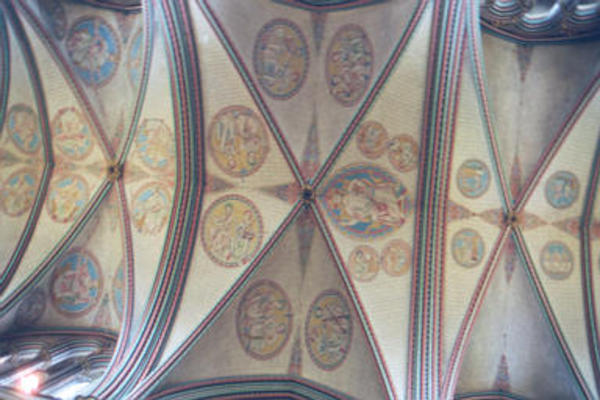 Salisbury cathedral ceiling