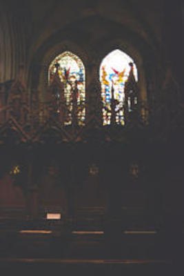 Salisbury cathedral stained glass