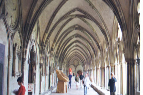 Salisbury cathedral cloister