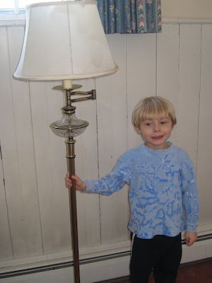 Tim with a light (02-17-2008 09:19)