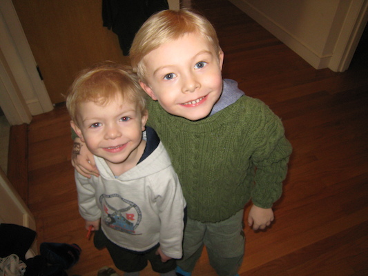 Cole and Tim with combed hair (02-29-2008 07:33)
