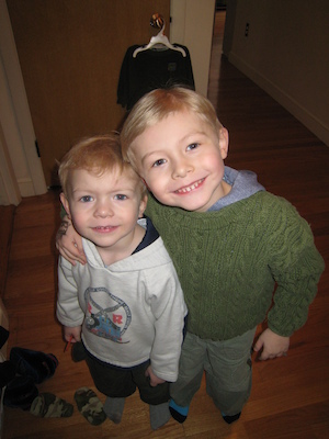 Cole and Tim with combed hair (02-29-2008 07:33)