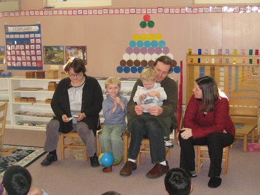 At Tim's school for the birthday walk (02-29-2008 13:12)