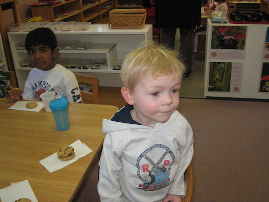 At Tim's school for the birthday walk (02-29-2008 13:22)