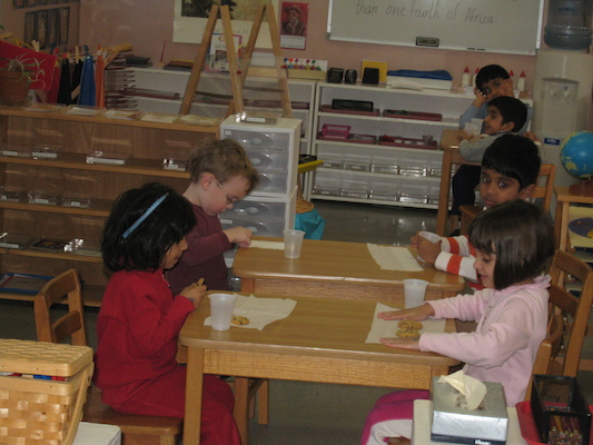 At Tim's school for the birthday walk (02-29-2008 13:22)