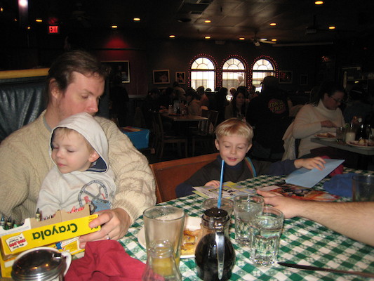 Cole, Ben and Tim at Johnny D's (03-01-2008 10:04)