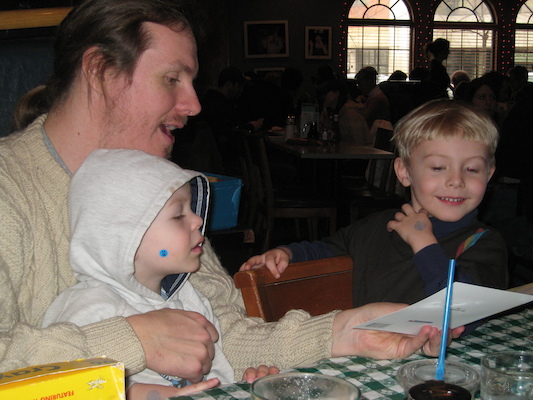Cole, Ben and Tim at Johnny D's (03-01-2008 10:04)