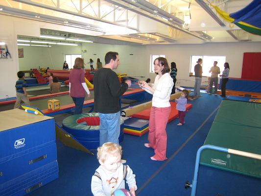 Tumble kids for Rachel's party (04-05-2008 14:14)