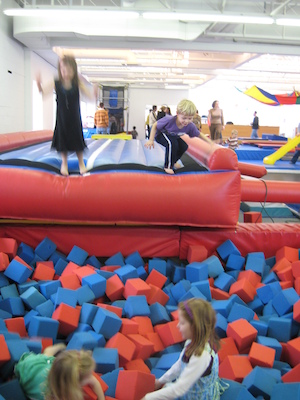 Tumble kids for Rachel's party (04-05-2008 14:16)