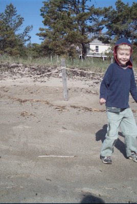 Cole - Tim on the beach