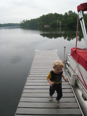 Cole on the dock (06-06-2008 17:10)