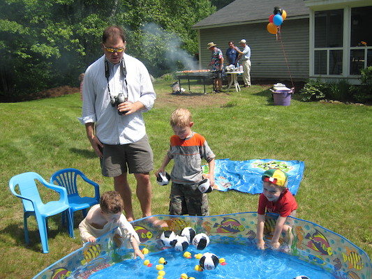 Sawyer, Dibble, Tim and Cole (06-07-2008 13:35)