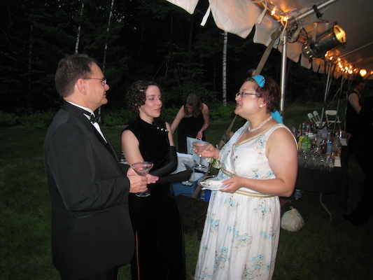 Andrew, Sarah & Xine (07-12-2008 19:15)