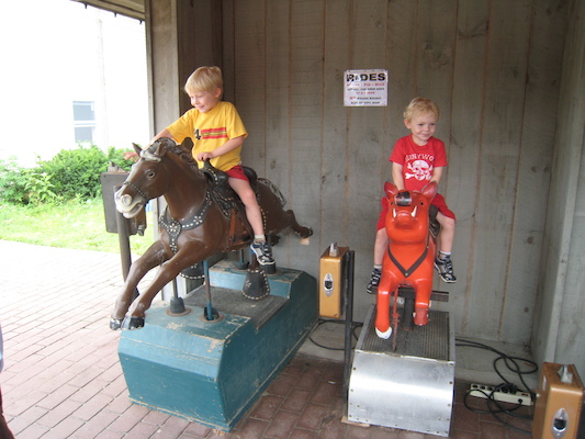 Tim and Cole riding (07-22-2008 10:49)