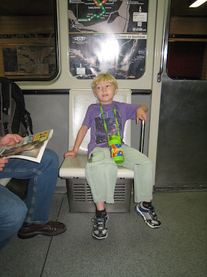 Tim on the Metro (07-23-2008 08:02)